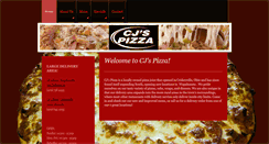 Desktop Screenshot of cjpizza.com